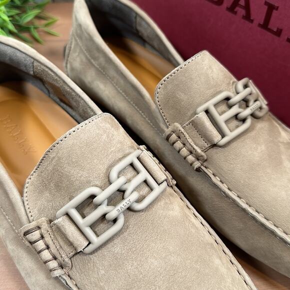 Bally Men's Parsal Drivers Loafers Size 10 - Picture 3 of 16